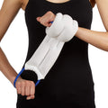 Carex Bed Buddy Heat Pad And Cooling Neck Wrap - Microwave Heating Pad For Sore Muscles - Cold Wrap Pack For Aches and Pain White Neck Unscented