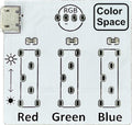 tingbowie DIY Soldering Practice Kit RGB Practice Learning Electronics Training Board Compact