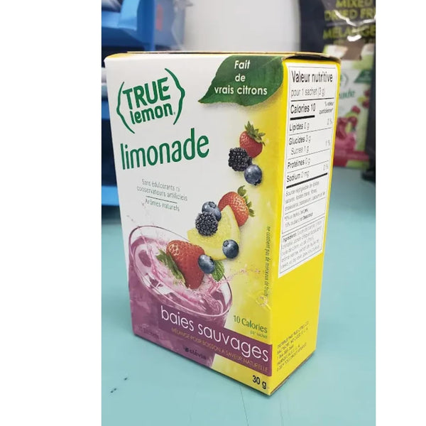 True Lemon WILDBERRY LEMONADE, True Citrus, 10 Count (Pack of 4)