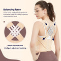 Back Brace Posture Corrector for Women and Men,Instant Posture Corrector Adjustable Back Full Support Straightene Beige