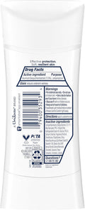 Dove Advanced Care Antiperspirant Deodorant Stick Beauty Finish for Helping Repair Skin Barrier after Shaving, with 72-Hour Sweat & Odor