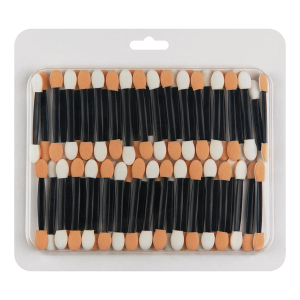 Cuttte Eyeshadow Applicators Makeup Brushes - 60PCS Disposable Eyeshadow Brush, Dual Sides Eye Shadow Applicator Sticks, 2.44 Inch Eye Makeup