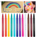 BestLand 12 Colors Matte Liquid Eyeliner Set Rainbow Colorful Neon Eyeliner Pencil Pigmented Waterproof Smudgeproof Long Lasting Gel Eye Liner