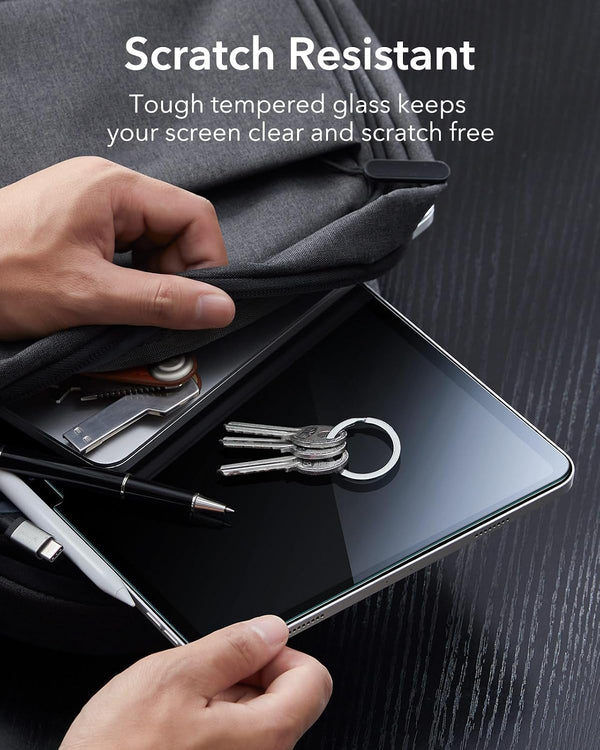 ESR 2 Pack Screen Protector for iPad Pro 11 Inch M5/M4 (2025/2023) Screen Protector, Tempered Glass Film with Easy Application Tray, Scratch