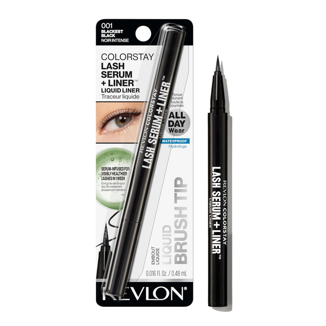 REVLON Colorstay Lash Serum + Liner, Waterproof Eyeliner, Healthier Looking Eyel