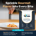 Baja Gold Mineral Sea Salt, Gary Brecka Choice, Fine Grind, 5 lb Bag | Unrefined Mineral Sea Salt, Trace Minerals, Naturally Lower Sodium,