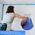 4 Rolls Premium Painters Tape, Blue Tape, Masking Tape, Paint Tape for Multi-Purpose, Painting, Painter's, DIY Crafts Arts (88yd =0.94IN*22yd*4)