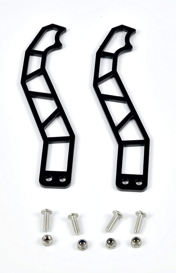 SAUTVS UTV Custom Metals Door Handles, Black Powder Coating Door Latches for Can-Am Maverick X3 X DS RS Turbo R Max 2&4 Door Models