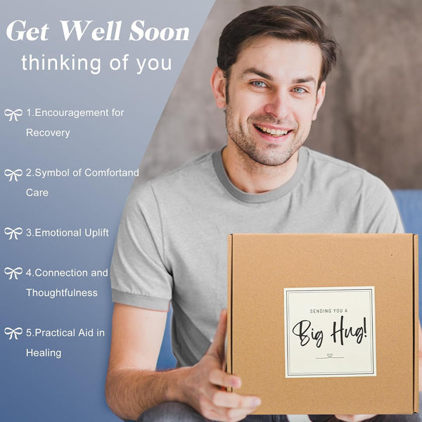 Get Well Soon Gift & Self Care Gift for Men | Thinking of You Gift for Husband | Appreciation Gift for Dad, Grandpa, Brother, Friend & Father