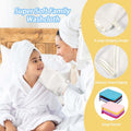 PHOGARY 10 Pack Body & Face Microfiber Washcloths for Baby Younger Kid, Soft Flannel Wash Cloth for Washing Face, Fluffy Easy-Dry Facial Wash
