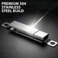 Universal 304 Stainless Steel Carryover Tube for Charbroil 4 Burner Grills