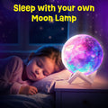 Paint Your Own Moon Lamp Kit, Cool Gifts DIY 3D Space Moon Night Light, Art Supplies Arts & Crafts Kit, Arts and Crafts for Kids Ages 8-12, Toys
