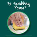 Scotch-Brite Heavy Duty Scrub Sponge, 6 Kitchen Sponges Designed for Tough Messes in the Kitchen That Last 3X Longer*, Best for Cast Iron Skillets