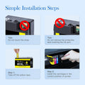 950XL and 951XL Ink Cartridges Combo Pack Replacement for HP 950XL 951XL 950 XL for HP OfficeJet Pro 8600 8620 8610 8615 8100 8630 276DW 251DW