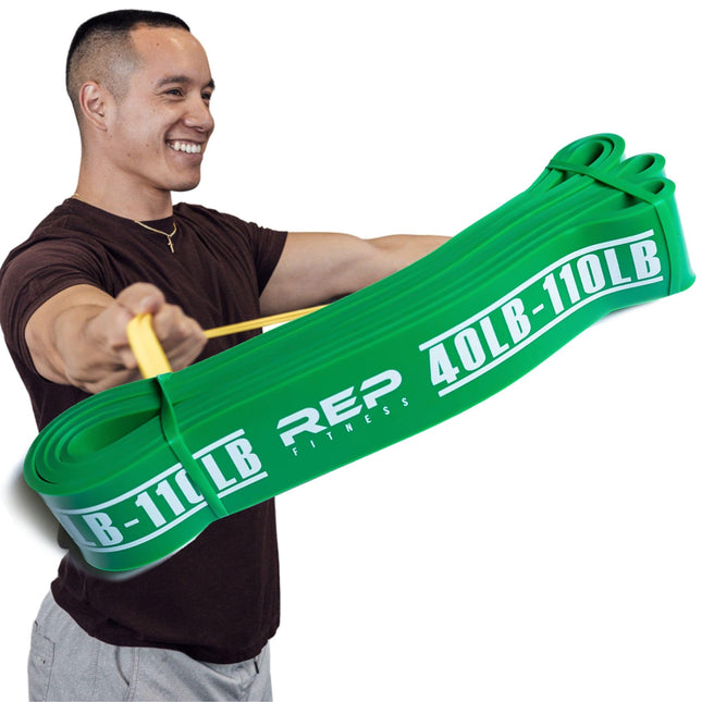 Rep Fitness Pull-Up Bands - Assisted Pullup and Resistance Stretch Bands for Str