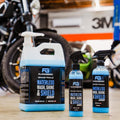 Flowgenix™ Waterless Car Wash Spray - Grand Finale - Motorcycle Cleaner & Car Wax Polish (8 oz) - Ceramic Coating - Incl. 2 Microfiber Towels -