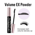 HEROINE MAKE by KISSME Volumizing Eyemakeup Mascara with Waterproof Black Curvy Brush, Defining Fiber Long-Lasting False Eyelash Effect, Made in Japan