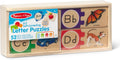 Melissa & Doug Self-Correcting Alphabet Wooden Puzzles with Storage Box (52 Pcs)