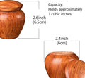 2 Packs Wooden Small Urns for Human Ashes Keepsake, Mini Urns for Ashes, Cremation Urns for Human Ashes Adult Male Female Pet,Keepsake Wood Urns