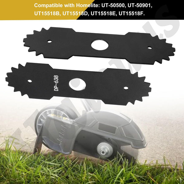 9 inch 638006008 Edger Blade Compatible with Homelite Ryobi Edger, Edger Blade Replacement 638006008 638006007 RY13050 RY13050A RY15518 RY40030