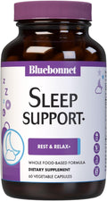 Bluebonnet Nutrition Sleep Support, Rest & Relaxation Whole Food-Based Formula*, Non-GMO, Vegan, Gluten-Free, Kosher Certified, Soy-Free,