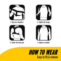 FUTURO Posture Corrector, Fits Men and Women, Helps Promote Better Posture, Back Support, Doctor Developed, Adjustable Adjustable Posture Corrector