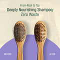 Solid Rice Protein Shampoo, Conditioner and Body Wash Bundle | Shampoo, Conditioner & Wash Bars for Hair and Body W/All Natural Plant Based