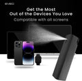 EVEO Screen Cleaner Spray and Wipe - 2-In-1 Car Screen Cleaner & Iphone Cleaner Touchscreen Mist Cleaner for Laptop, Computer, Macbook, Ipad and
