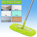 Reusable Dry Sweeping Cloths Microfiber Wet Mop Pads Compatible with Swiffer Sweeper Mop Replacement Sweeping Mopping Pad Refills for Hardwood