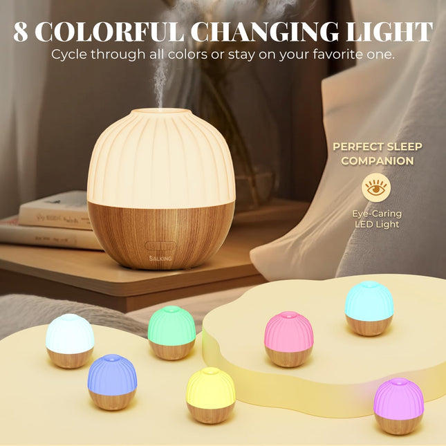 SALKING Essential Oil Diffuser, 300Ml Aromatherapy Diffuser for Essential Oils, 