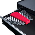 Max Torque 15-Piece Premium Combination Wrench Set, Chrome Vanadium Steel, Long Pattern Design | Include Metric Sizes 8, 9, 10, 11, 12, 13, 14,