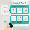 2Pcs Chore Chart for Kids to Do List Checklist Board Detachable Message Slider Schedule Planning Boards with 30Pcs Blank Checklist 4Pcs Cardstock