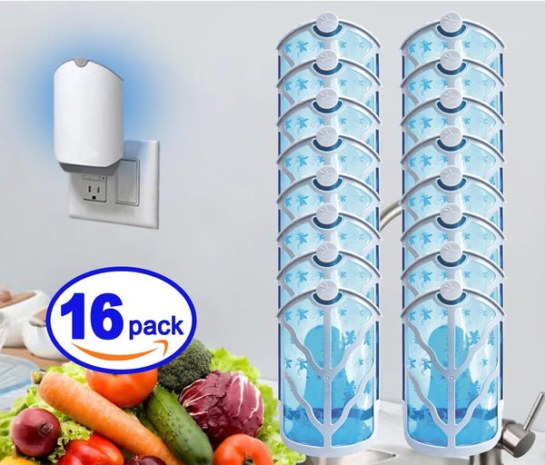 BAIMNOCM 16 Pack Refills Cartridge Compatible with Zevo Flying Insect Trap M364 M364A and Max, White