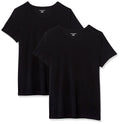 Amazon Essentials Women's Regular-Fit Short-Sleeve Crewneck T-Shirt, Multipacks Crew Neck Pack of 2 Medium Black