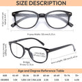 EFE Reading Glasses Readers for Women Ladies 1.5 Lightweight Full Frame Spring Hinge Eyeglasses 5 Pack (Mix Color, 1.50)