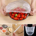 Plastic Food Wrap Storage Box with 200Pcs Fresh Keeping Bags, Kitchen Wall Mounted Wrap Bag Organizer and Storage (GREEN)