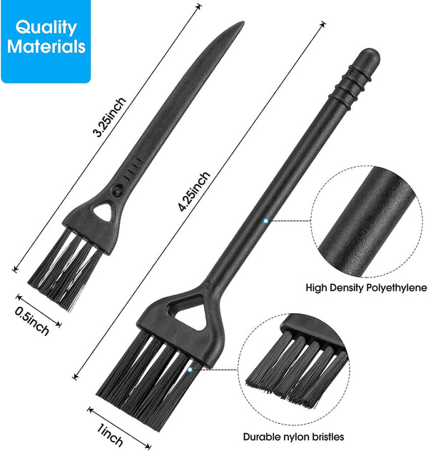 Computer Keyboard Cleaning Brush PC Laptop Keyboard Cleaning Kit Cleaner Antistatic Cleaning Brush Vent Printer Cleaner Gap Track Narrow Space