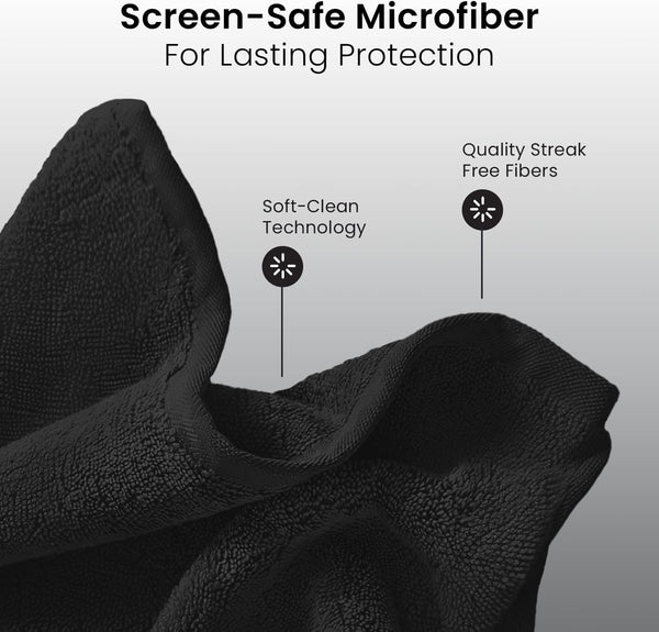 EVEO Electronic Wipes Screen Cleaner - Screen Wipes TV Screen Cleaner Wipes, Computer Screen Wipes, Laptop Screen Cleaner, ipad & Monitor Cleaner,
