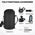 Insulated Water Bottle 64 Oz, Triple Wall Vacuum Stainless Steel (Cold for 48 Hrs), Leak Proof & Non-Bpa, Half Gallon Water Flask Jug with