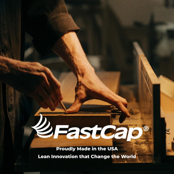 Fastcap Peel & Stick Standard/Metric Measuring Tape - Perfect for Professionals and Home Improvement - Ideal for Layout & Cutting Stations - 16