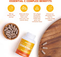 Paleovalley Essential C Complex - Vitamin C Supplement for Immune Support - 1 Pack, 450Mg - Organic Superfoods Unripe Acerola Cherry, Camu Camu,