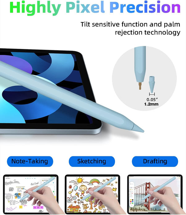 iPad Pencil 2nd Generation with Magnetic Wireless Charging, Same as Apple Pencil 2nd Generation,The Pen Compatible with iPad Pro 11 in