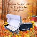 56-Piece Tea Sampler Gift Set Ã¢ÂÂ 14 Flavors, Premium Assorted Variety Pack with 10 Honey Sticks & Recipe Ebook Ã¢ÂÂ Gift for Tea Lovers, Him