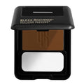 Black Radiance Pressed Powder, Pigment-Rich Matte Finish for Medium to Dark Skin Tones, Oil-Absorbing Compact with Mirror & Sponge - Warm Hazelnut