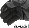 Mechanix Wear: M-Pact Covert Tactical Gloves with Secure Fit, Touchscreen Capable Safety Gloves for Men, Work Gloves with Impact Protection and