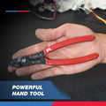 NEIKO 02037A Compact Wire Stripper | 4-in-1 Multi Purpose Electricians Pliers | Wire Crimper, Cutter and Gripper | 12-20 AWG Wire Service Tool |