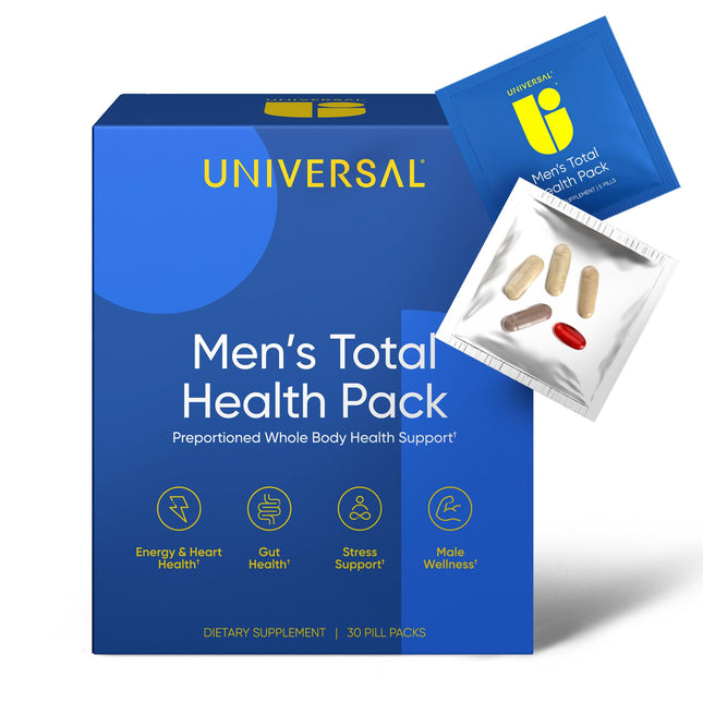 Men'S Total Health Daily Vitamin Packs - 22 Essential Minerals & Vitamins for Me
