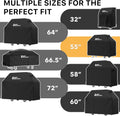 Simple Houseware 55 in. Heavy-Duty BBQ Gas Grill Cover, Waterproof 55''