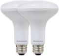 Sylvania LED Flood BR30 Light Bulb, 65W Equivalent Efficient 9W, 10 Year, 650 Lumens, Dimmable, 2700K, Soft White - 2 Pack (73954) 2700k Soft