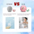 Hemp Oil Bath Bombs Gift Set Natural Refreshing Bubble Bath Kit with 6 Relaxing Scents Made from Pure Essential Oil for Bubble and Spa Bath,
